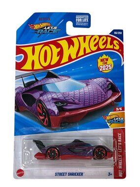 2025 Hot Wheels Street Shrieker Purple HW Lets Race 86/250 NOC